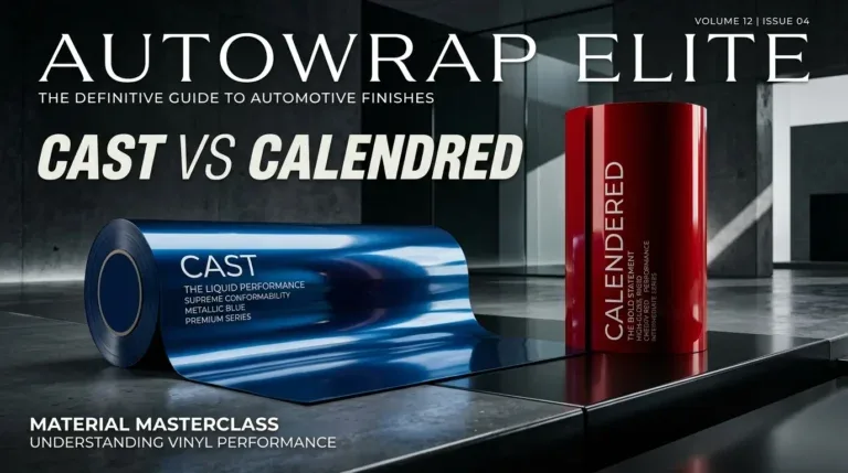 Cast vs. Calendered: Choosing the Right Wrap Vinyl