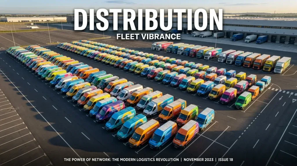 For this article, select a creative concept directly related to the topic, and create visuals with cinematic quality and the aesthetic of an editorial magazine cover, ensuring each composition is unique and distinct. The visuals must be in landscape format, with a 16:9 aspect ratio, and feature a wide, horizontal composition—vertical or square formats are strictly prohibited. Wide landscape format only, no portrait, no square.“Deciding on the Right Type of Commercial Wrap”