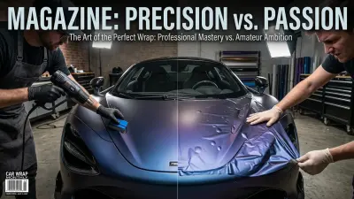 Is DIY Vehicle Wrapping Worth the Risk? A Pro's Honest Take