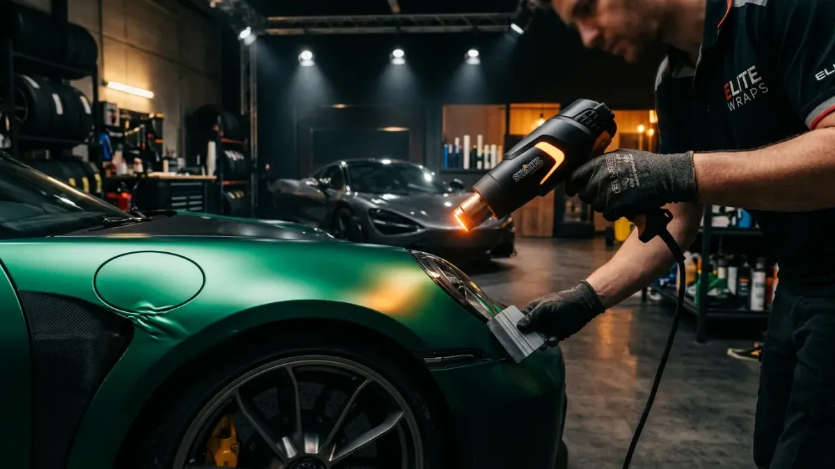 Master Your Wrap: Why a Heat Gun is Your Best Friend for Vehicle Vinyl Application