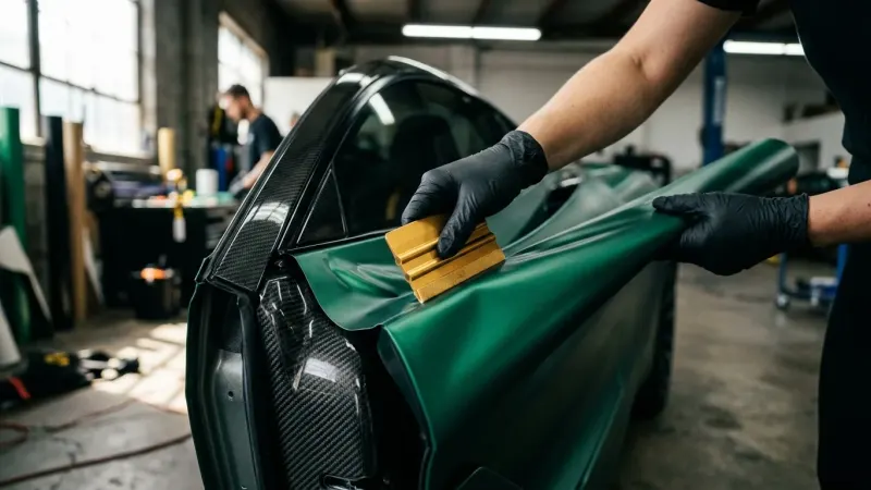 Mastering the Squeegee: Your Guide to Bubble-Free Car Wraps