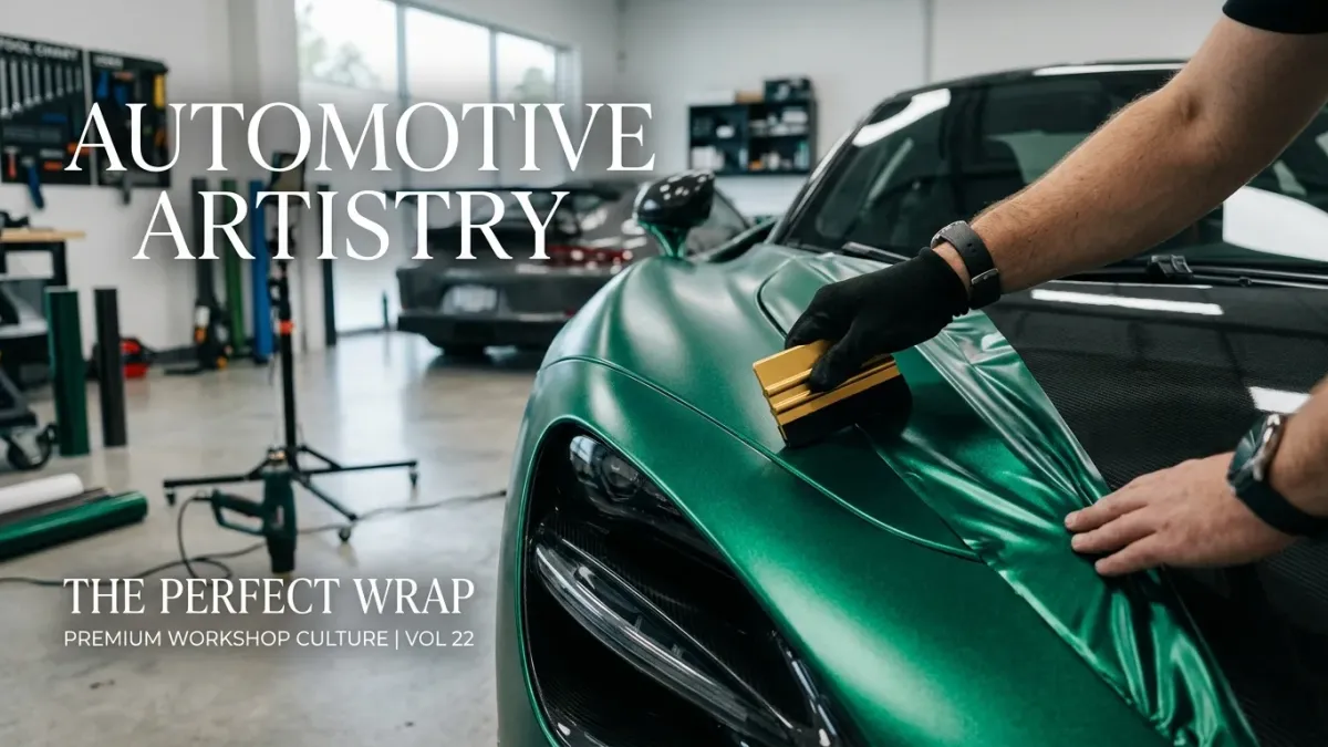 Mastering the Squeegee: Your Key to Flawless Car Wrap Application