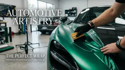 Mastering the Squeegee: Your Key to Flawless Car Wrap Application