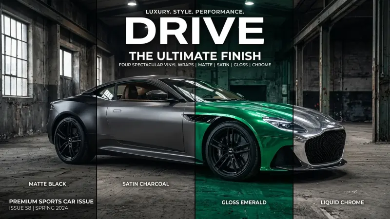 Unlocking the Secrets of Vinyl Finishes: A Technical Guide to Choosing the Perfect Wrap for Your Vehicle