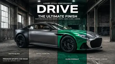 Unlocking the Secrets of Vinyl Finishes: A Technical Guide to Choosing the Perfect Wrap for Your Vehicle