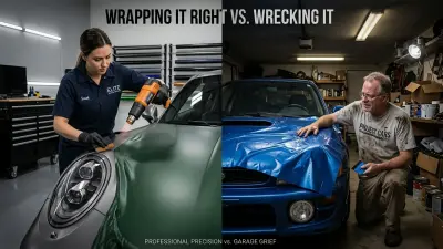 Your Car Wrap Project: Calculating the True Cost and Value of DIY vs. Pro Installation