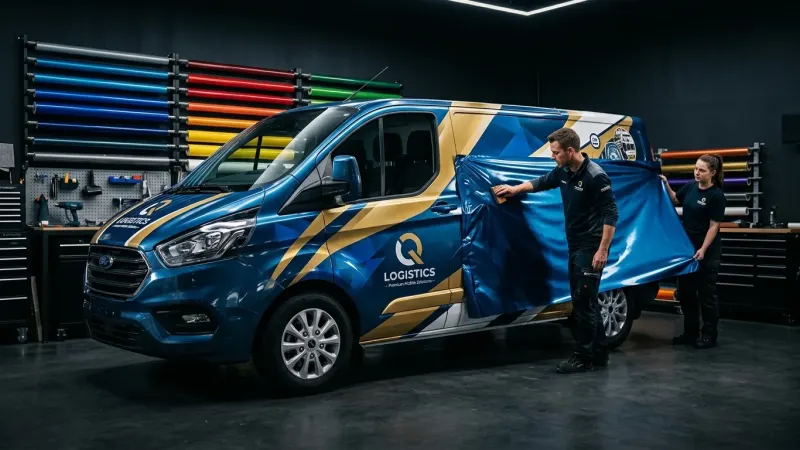 Smart Wraps for Smart Business: Your Guide to Choosing the Right Commercial Vehicle Wrap