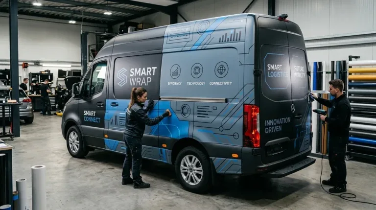 Smart Wraps for Smart Business: Your Guide to Choosing the Right Commercial Vehicle Wrap