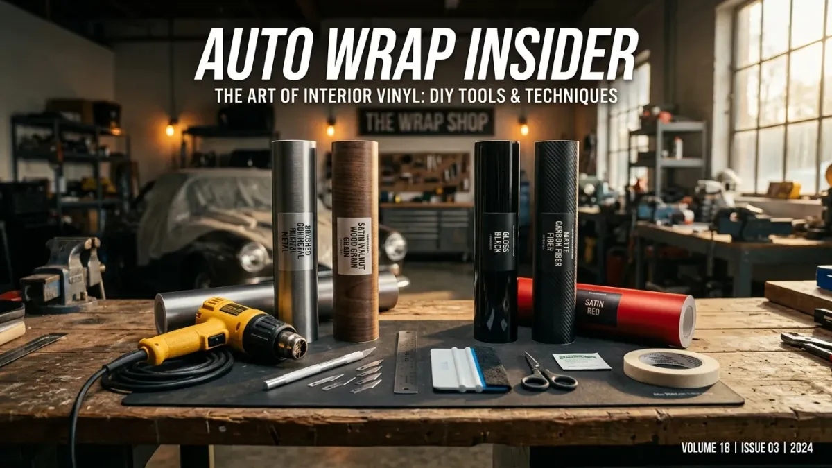 Transform Your Interior: DIY Dash, Console & Door Panel Wrap Guide