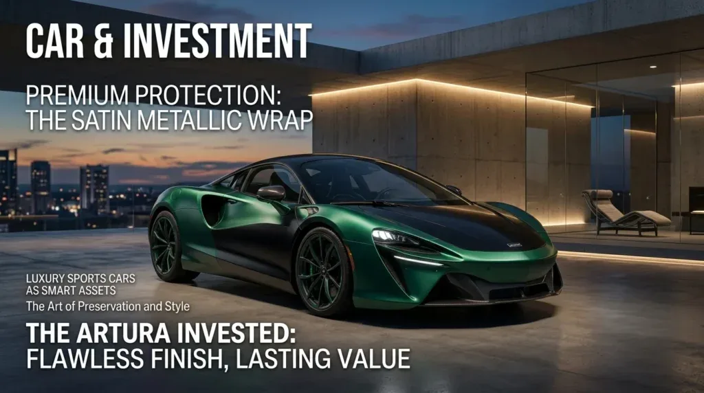 For this article, select a creative concept directly related to the topic, and create visuals with cinematic quality and the aesthetic of an editorial magazine cover, ensuring each composition is unique and distinct. The visuals must be in landscape format, with a 16:9 aspect ratio, and feature a wide, horizontal composition—vertical or square formats are strictly prohibited. Wide landscape format only, no portrait, no square.“Final Thoughts: Your Wrap, Your Investment”