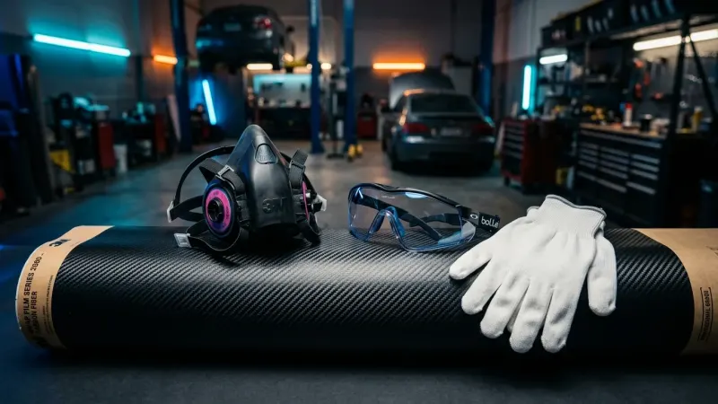 Wrap Safely: Essential PPE & Best Practices for DIY Vehicle Wrapping