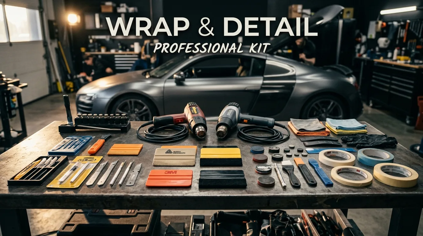 your essential car wrap tool kit pro gear for diy wrappers 2026 04 01